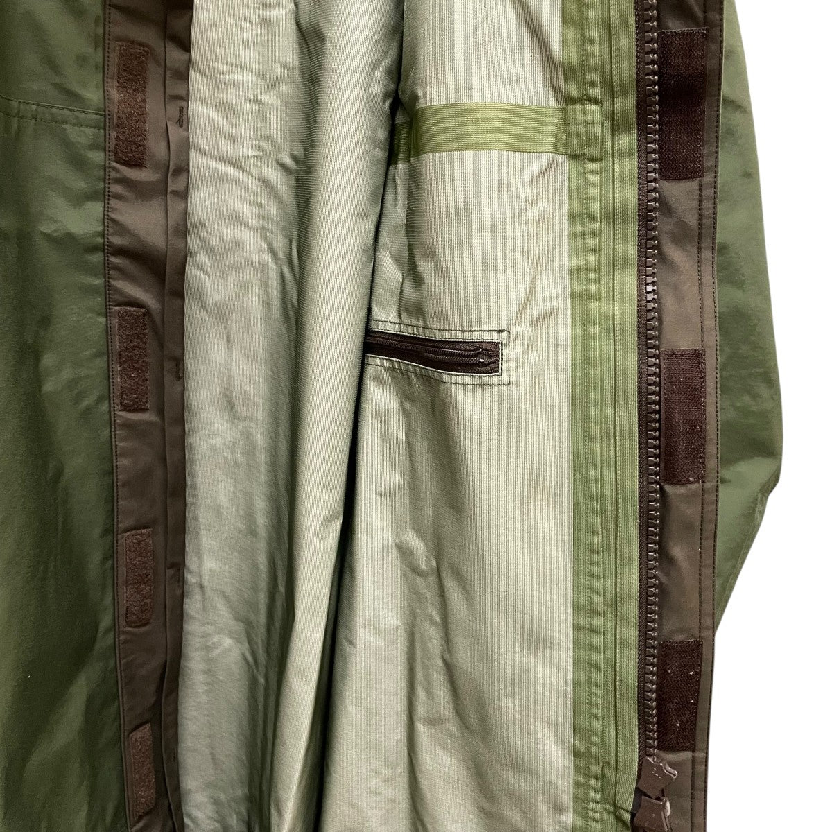 DESCENDANT(ディセンダント) ナイロンコート カーキ サイズ 1