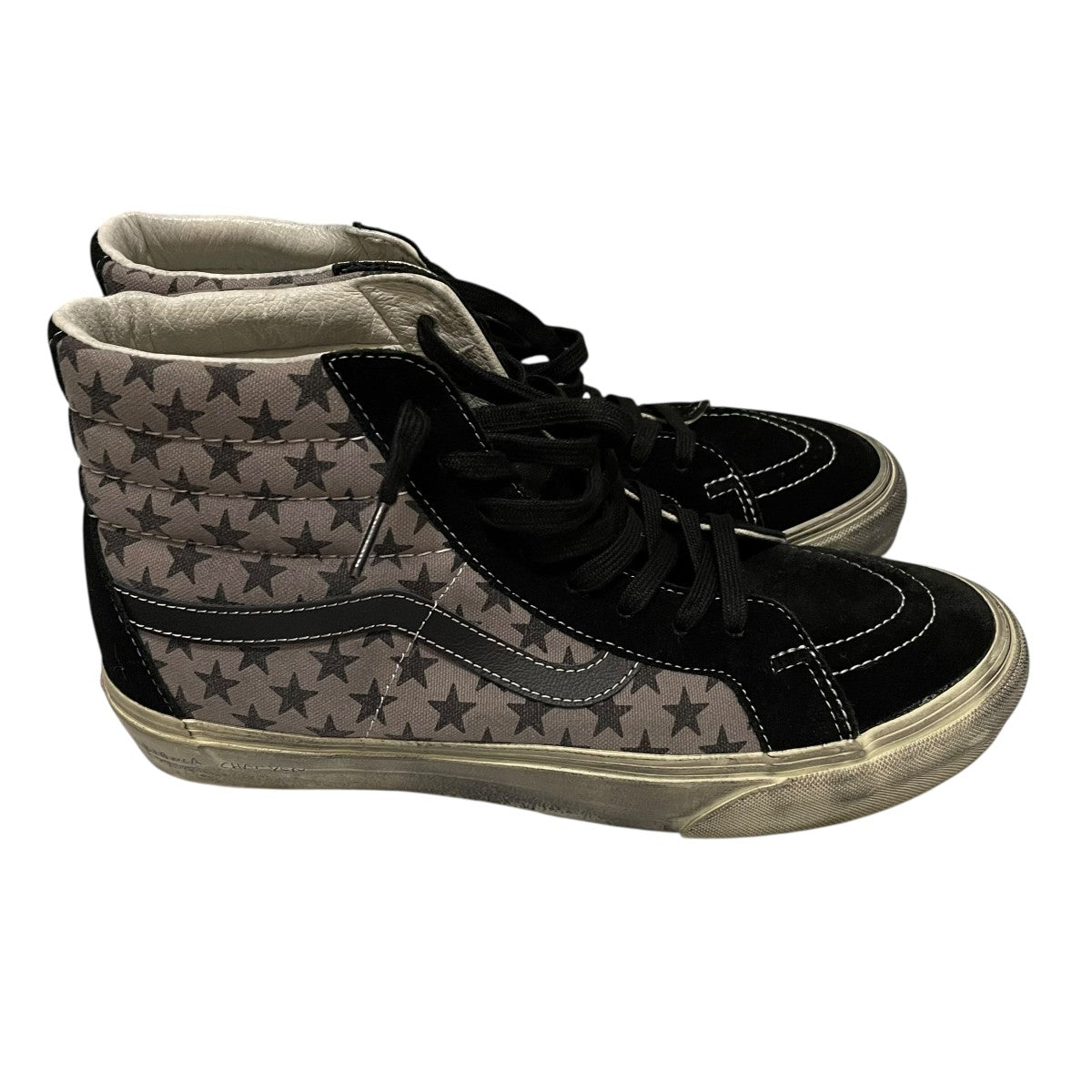 VANS×BIANCA CHANDON ハイカットスニーカー グレー サイズ 28.5