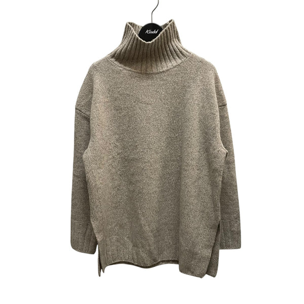 美品*theory luxe 24AW 定価3.4万 ウールニット ベージュ系 theory luxe(セオリーリュクス) 03-2401701ニット ベージュ サイズ 38