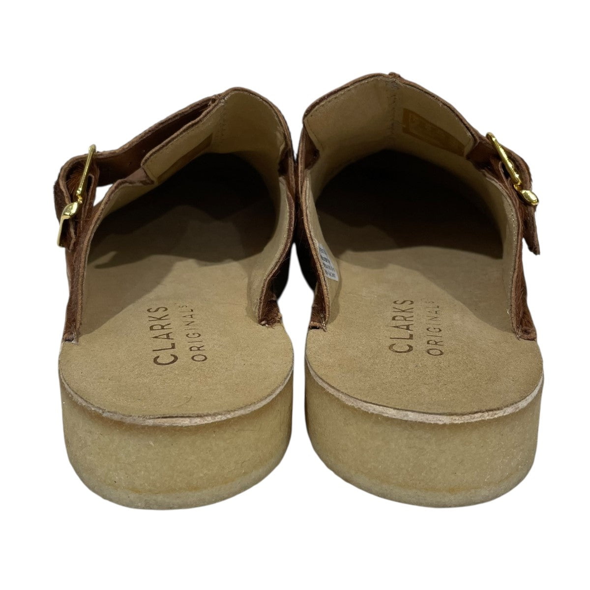 2022年 CLARKS トレックミュール タンカウプリント ハラコ 25cm Trek Mule / トレックミュール （タンカウプリント） -Clarks