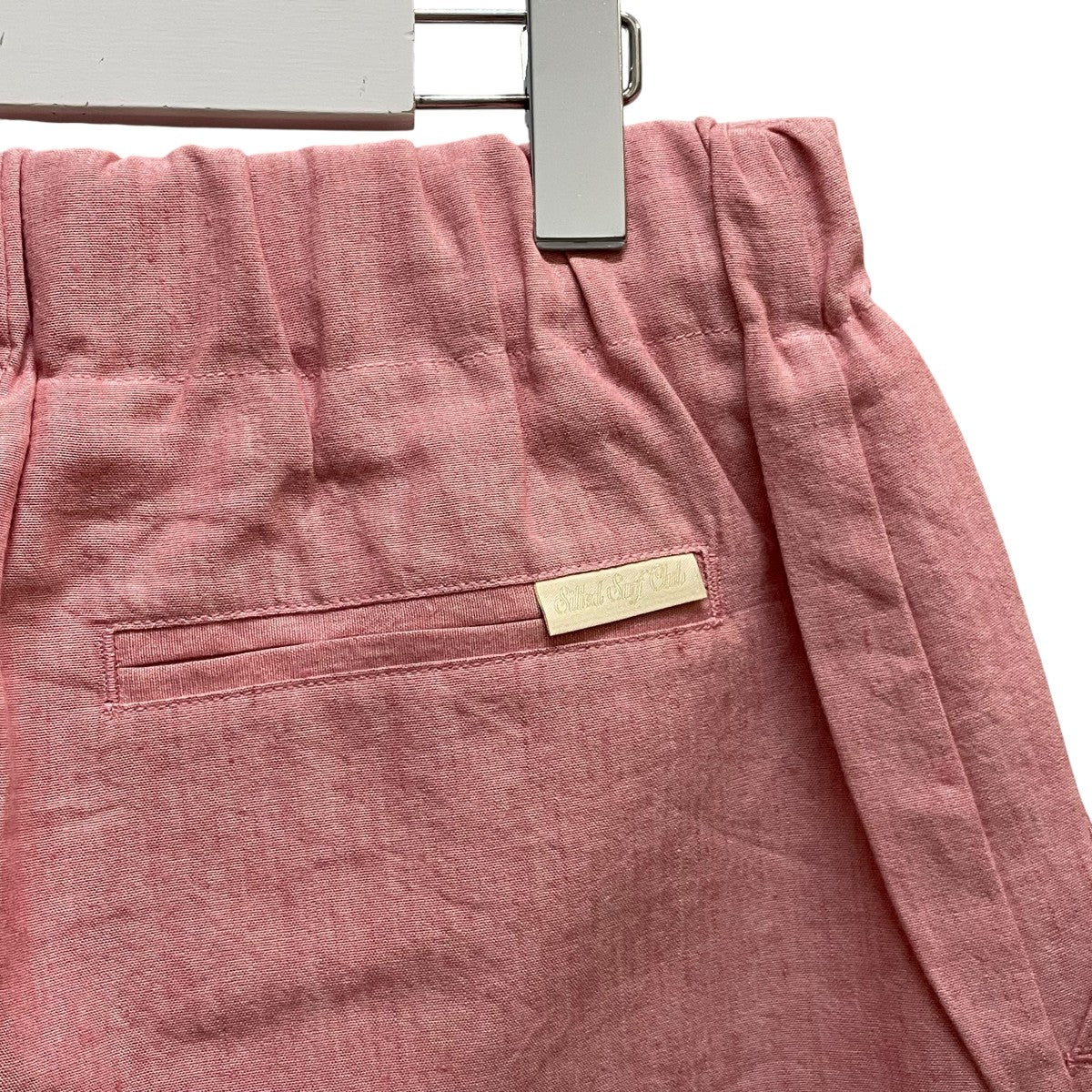 THE SILTED COMPANY CFSLN-PK LINENCOFFIN SHORTショートパンツ 古着・中古-4枚目のアイテム画像