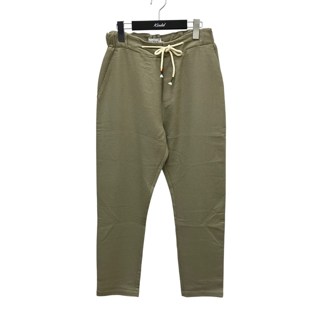 THE SILTED COMPANY CFKM-WH KIMONOCOFFIN PANTSニットパンツ 古着・中古-1枚目のアイテム画像
