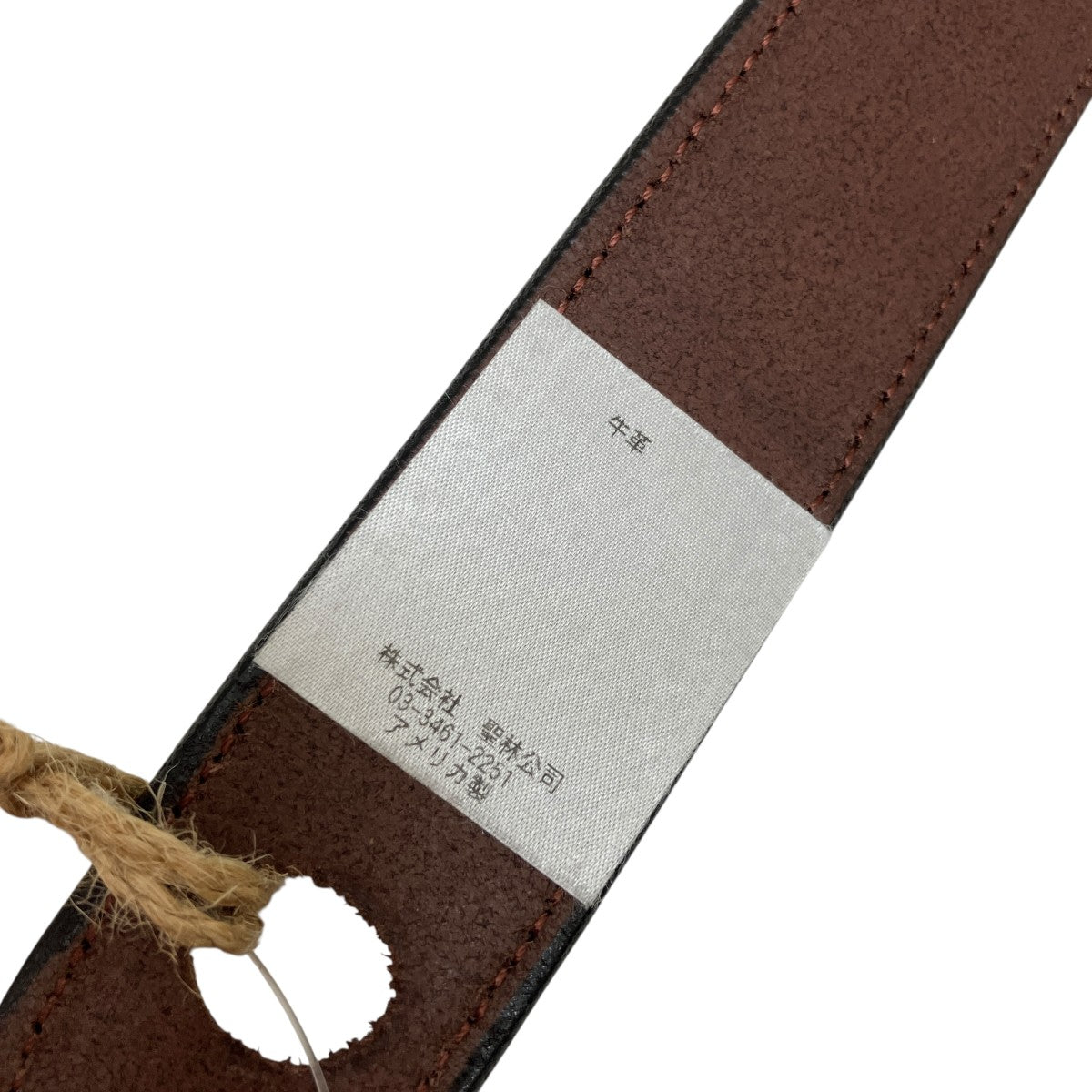 TORY ブラウンレザーベルト フック式　アメカジ　36 TORY ブラウンレザーベルト フック式 アメカジ 36 楽天市場