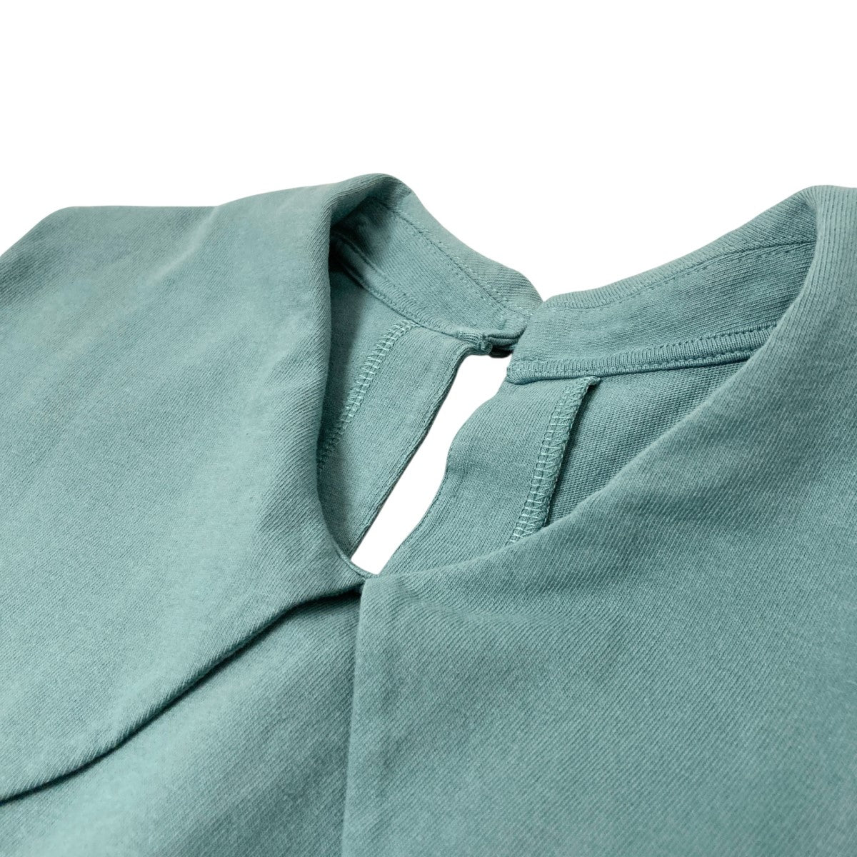 ホリデー HOLIDAY SUPER FINE DRY PURITAN COLLAR SS パフショルダーシャツ ブルー サイズ：ONE HOLIDAY(ホリデー) SUPER FINE DRY PURITAN COLLAR SSパフ