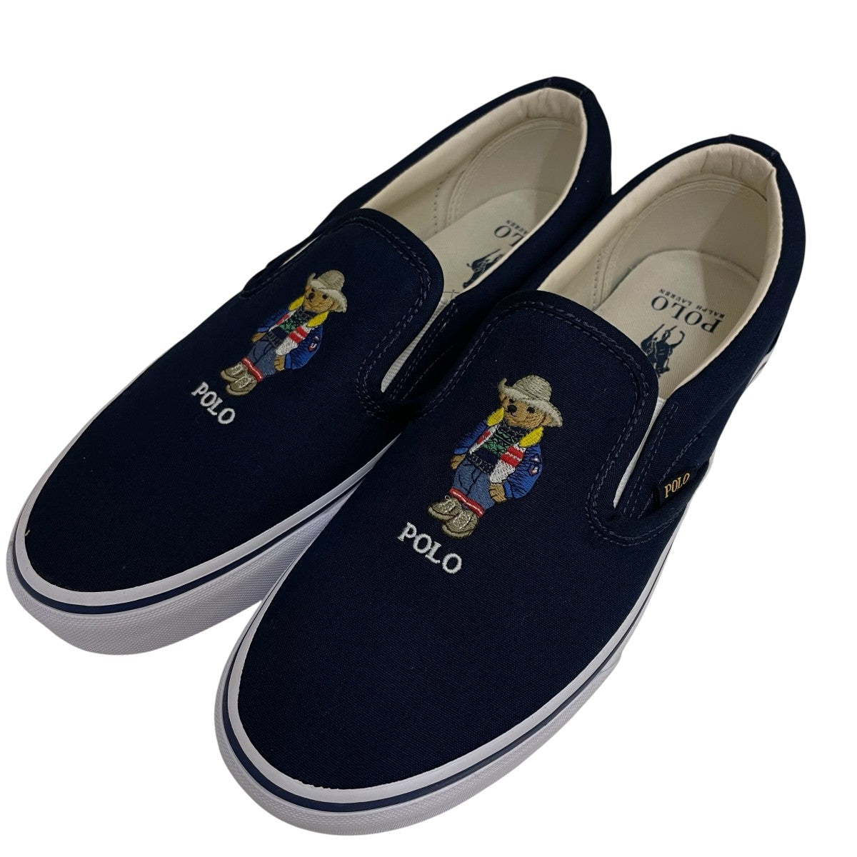 POLO RALPH LAUREN(ポロラルフローレン) KEATON CANVAS SLIP-ON