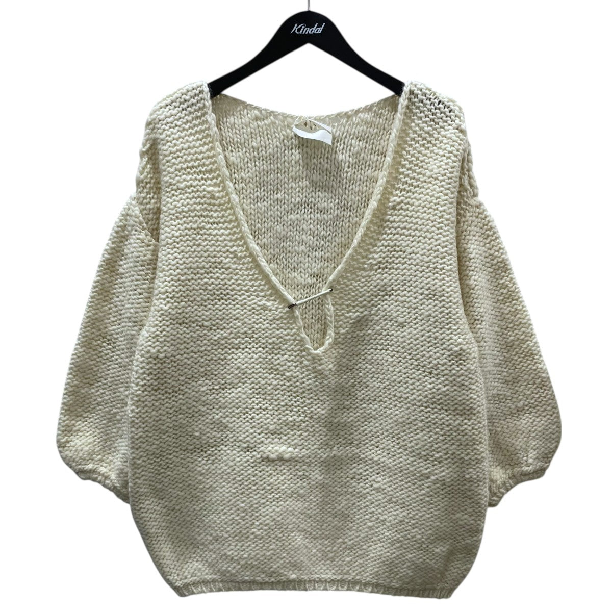 プルオーバーニットセーター ロウウールプルオーバー KNIT049