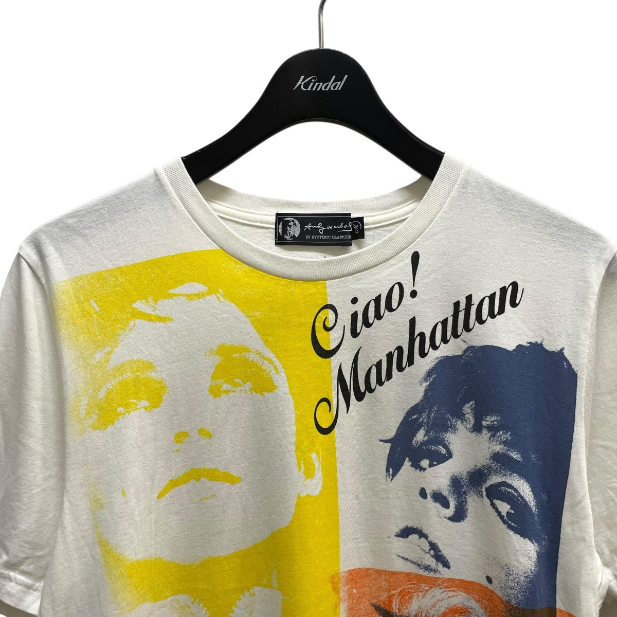 Hysteric Glamour Andy Warhol半袖カットソー0432CT08 古着・中古-3枚目のアイテム画像