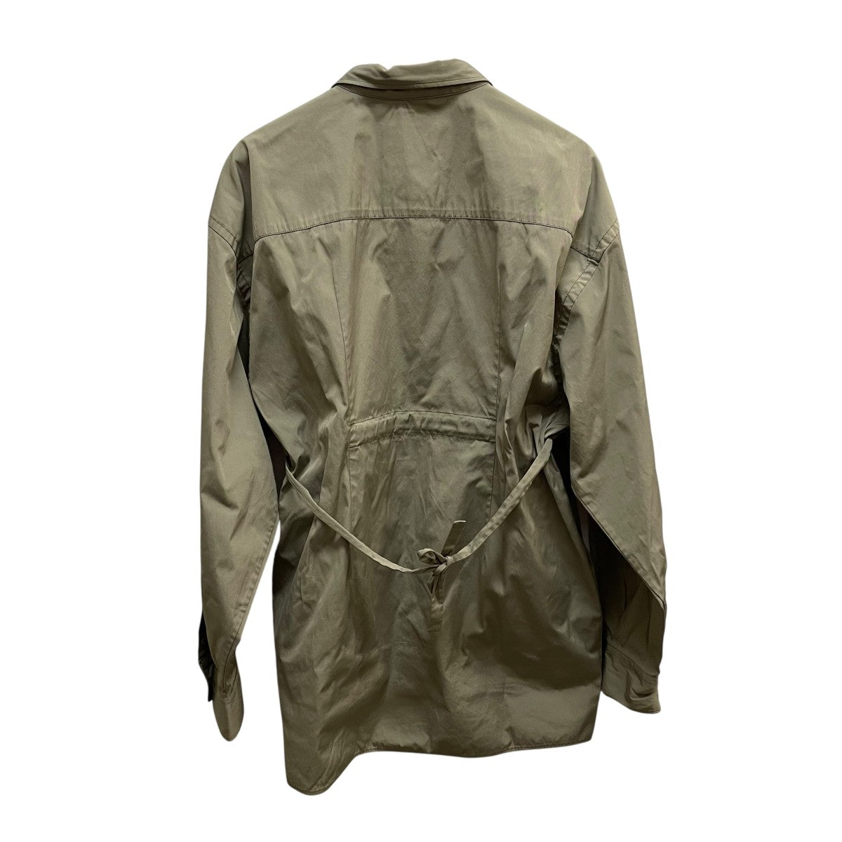 メゾンマルジェラ Maison Margiela コレクションライン オーバーサイズシャツ S31AM0149 S40555 カーキ サイズ：36 Maison Margiela(メゾンマルジェラ) コレクションラインオーバー