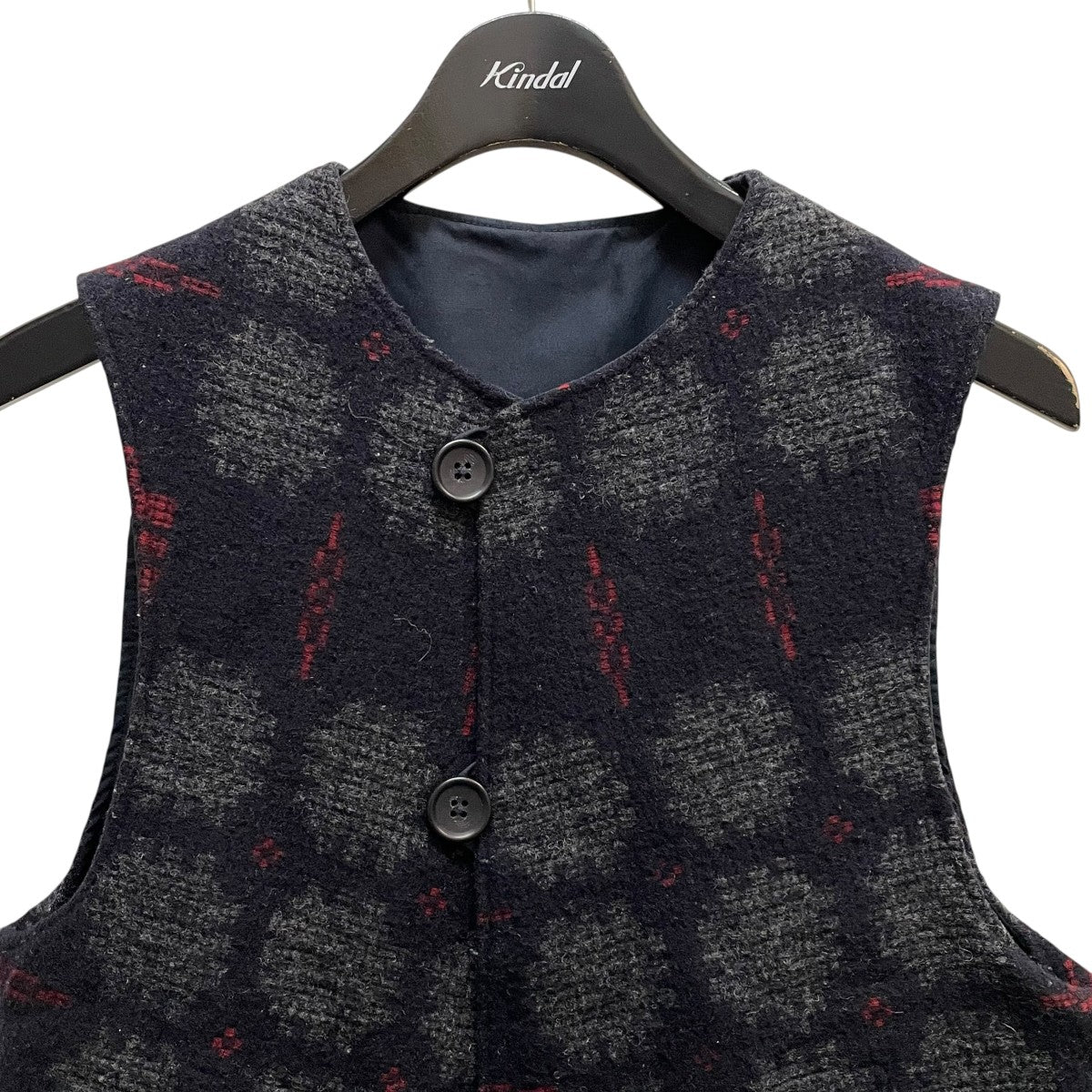 【希少】independent ベスト　リバーシブル 3D千鳥格子ジャージベスト｜メンズファッション通販 MEN'S BIGI
