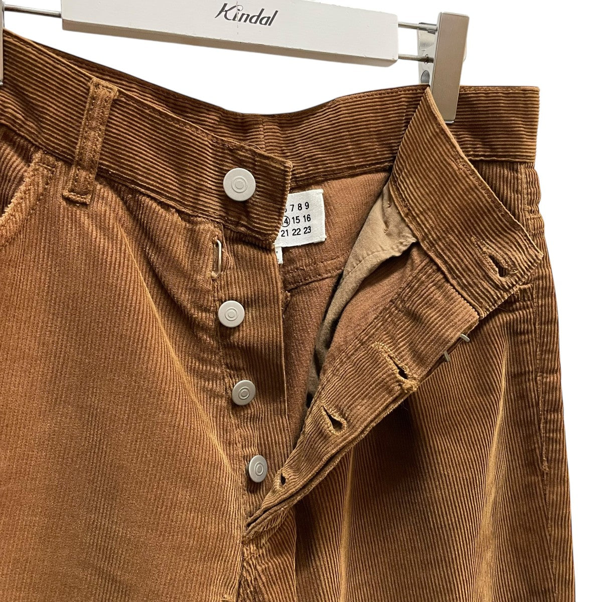 【美品】メゾンマルジェラ コーデュロイ パンツ ブラウン メンズ W32 中古・古着通販】Maison Margiela (メゾンマルジェラ) サイド