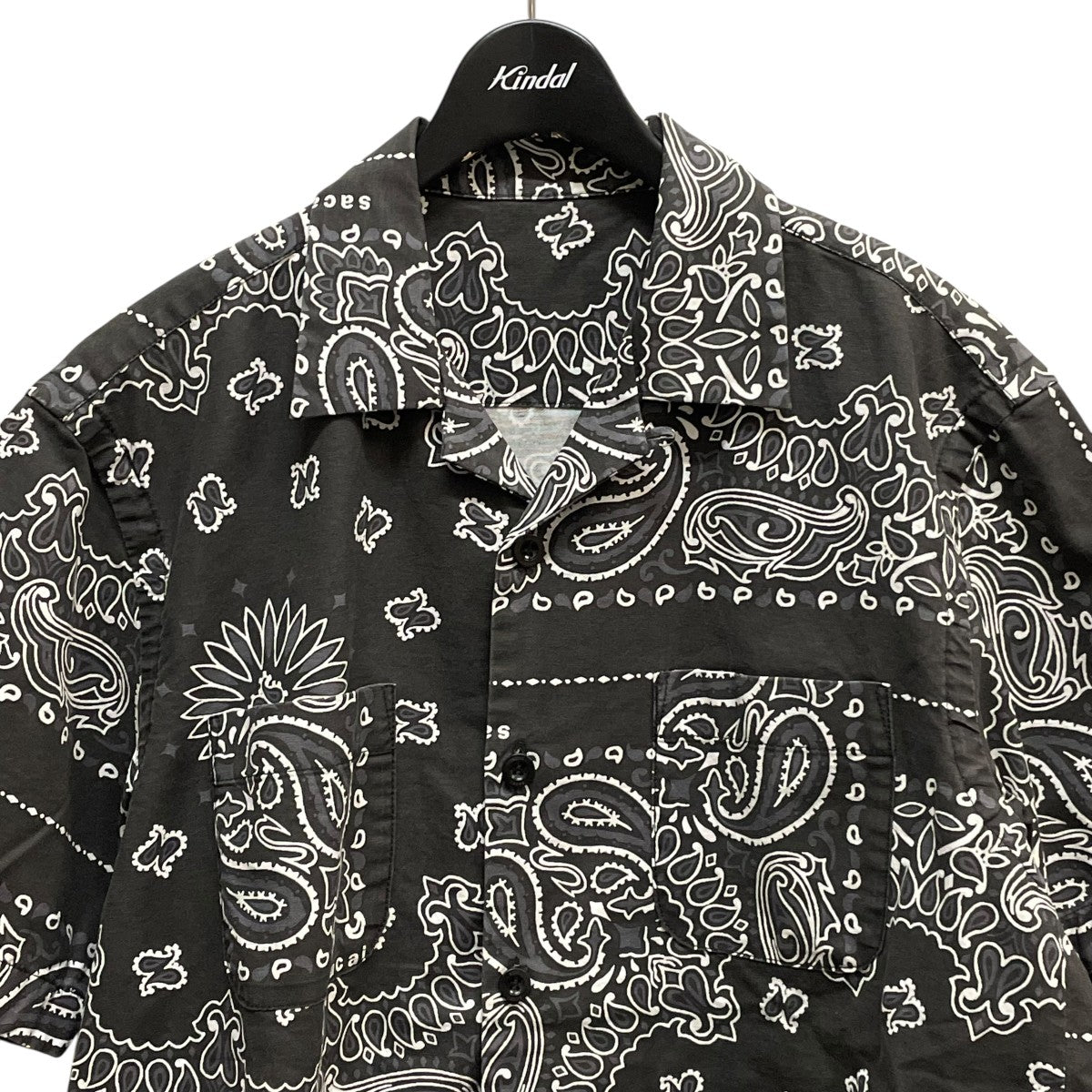 sacai(サカイ) 22-02689M半袖シャツ ブラック サイズ 1｜【公式