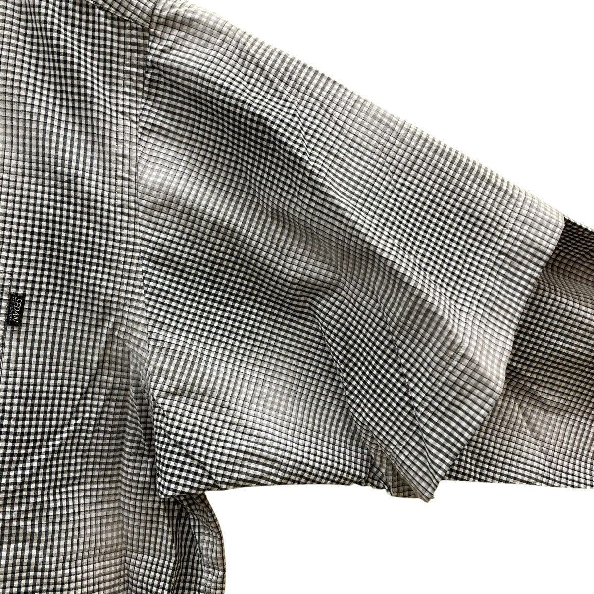 Detachable Shadow Plaid BD Shirt長袖ブラウスSD24S SH04