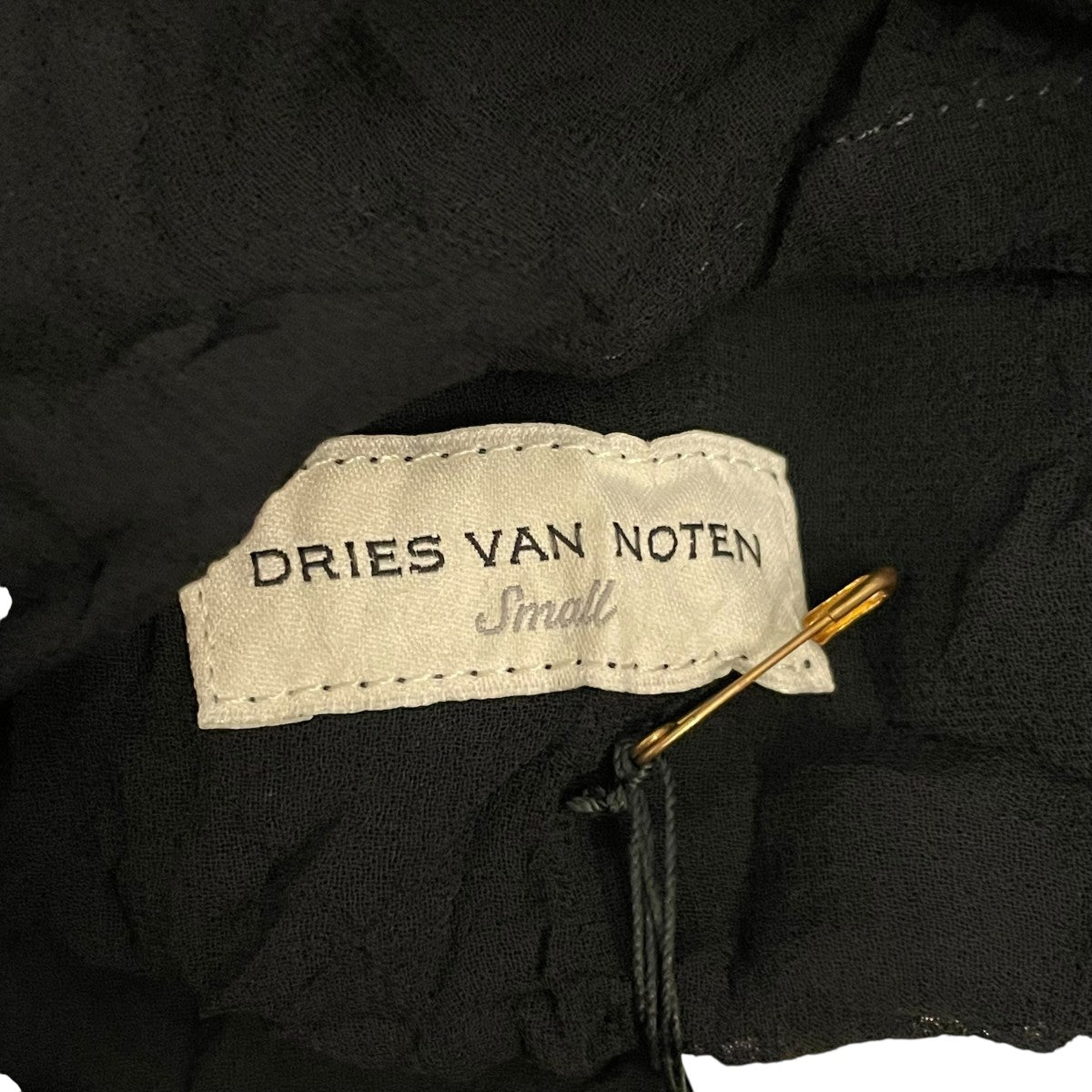 DRIES VAN NOTEN シワ加工シャツ231-010726 古着・中古-5枚目のアイテム画像