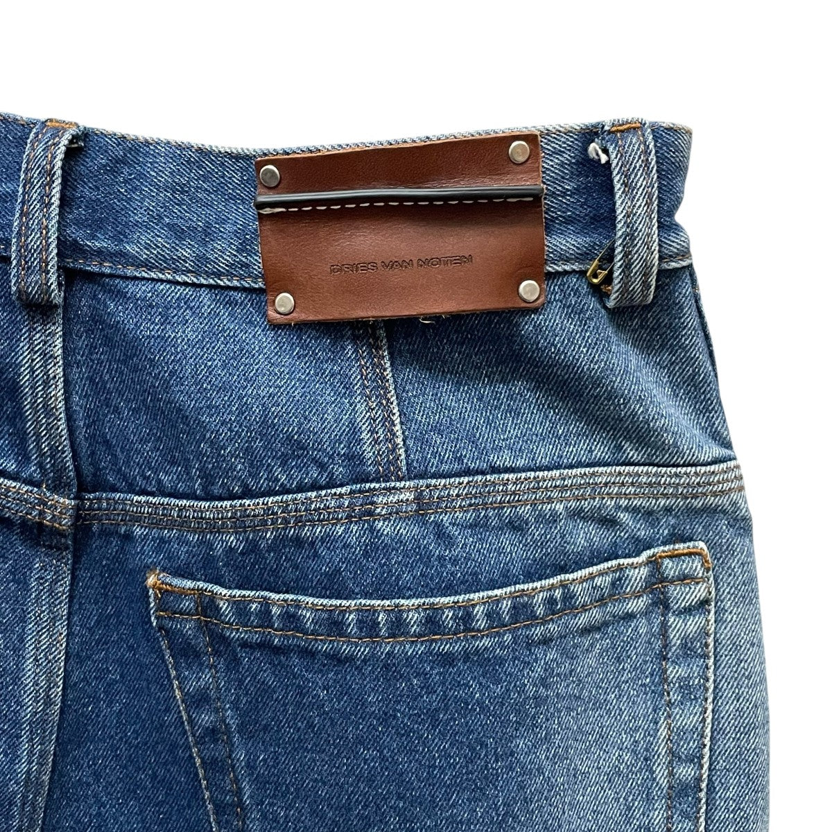 DRIES VAN NOTEN グラデーションデニムパンツ DRIES VAN NOTEN(ドリスヴァンノッテン) デニムパンツ232-010929