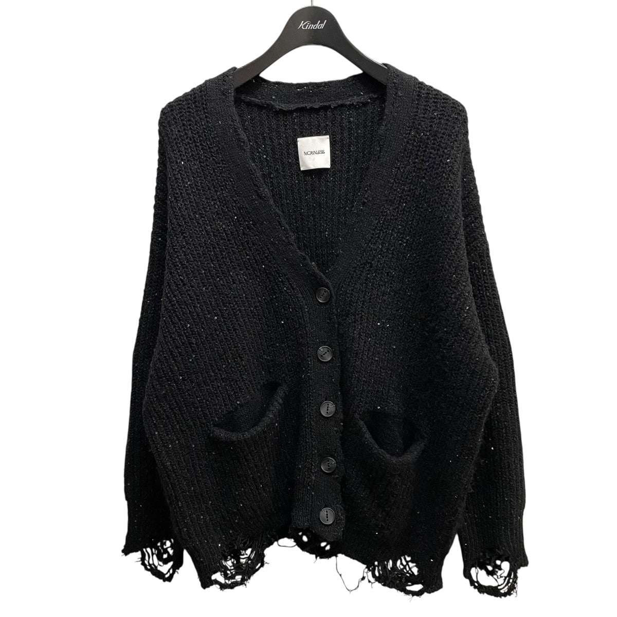 SHINY GRUNGE KNIT CARDIGANカーディガン112320130400