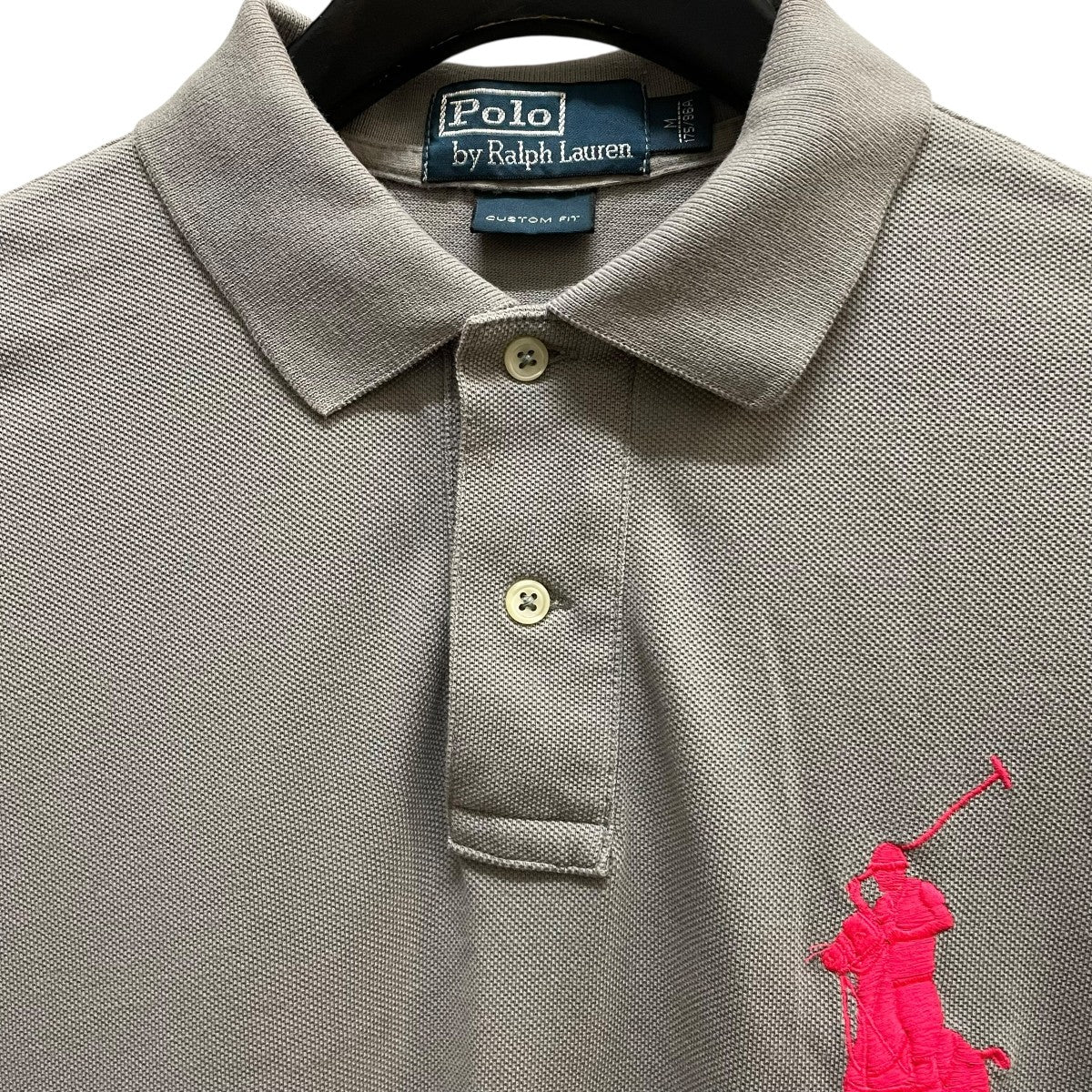 POLO RALPH LAUREN ビックポニー半袖ポロシャツ 古着・中古-3枚目のアイテム画像