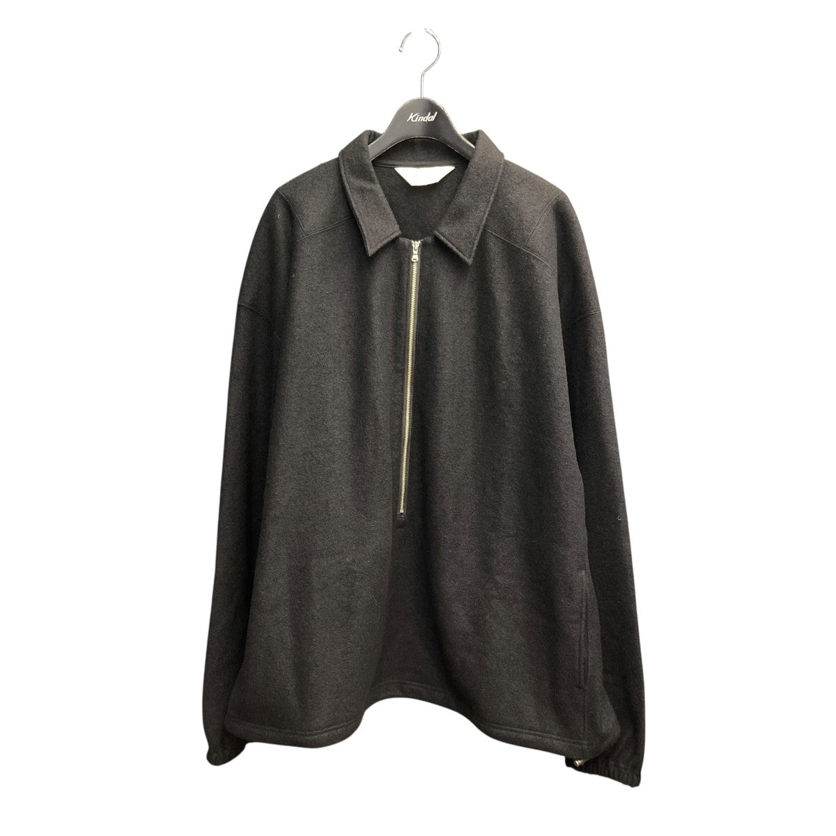 ANCELLM(アンセルム) ANC-SH45-B WOOL PULL OVER SHIRTウール