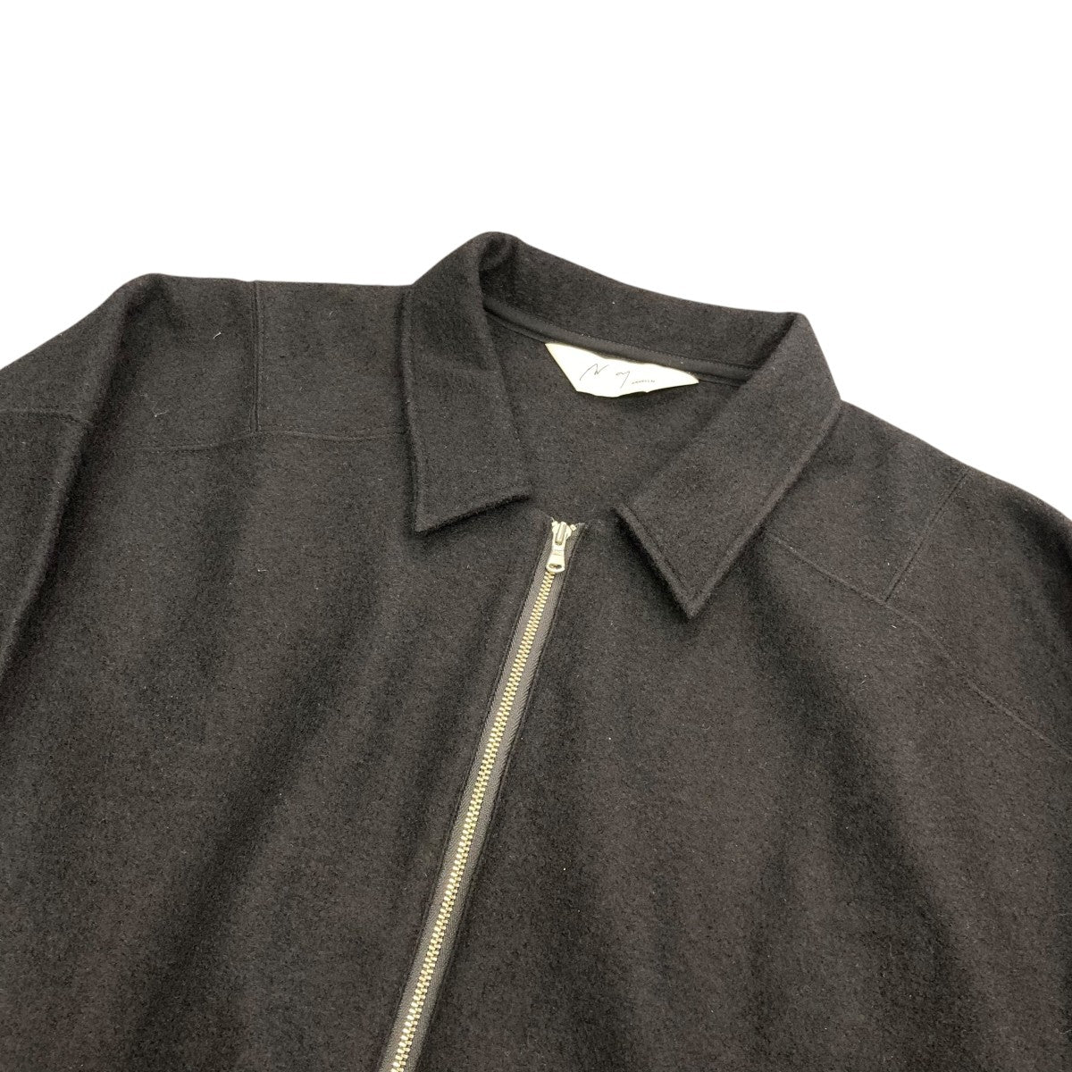 ANCELLM(アンセルム) ANC-SH45-B WOOL PULL OVER SHIRTウール