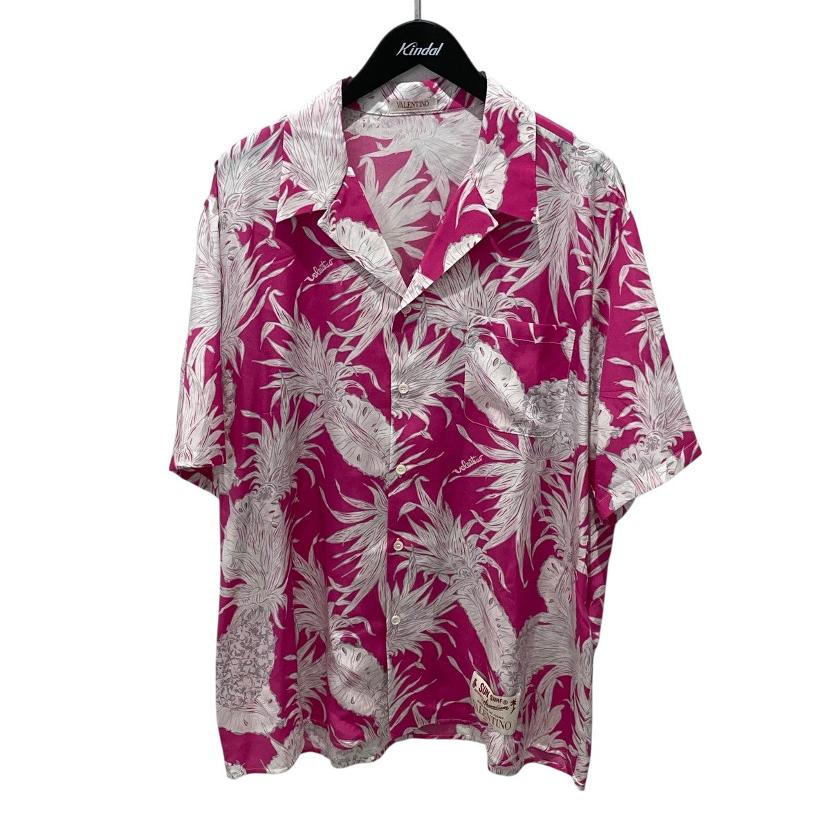 美品　レッドヴァレンティノ　シルクブラウス　シアー　花柄フローラル　38 RED VALENTINO(レッドヴァレンティノ) ブラウス・シャツ