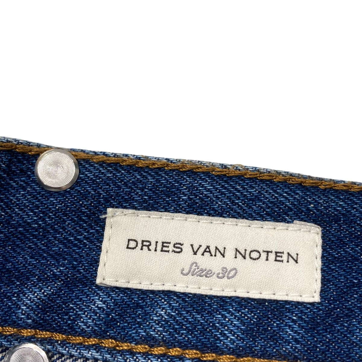 【DRIES VAN NOTEN】FW24 デニムパンツ Indigo 送料関税込 DRIES VAN NOTEN | PENNING INDIGO DENIM PLEATED JEANS パンツ