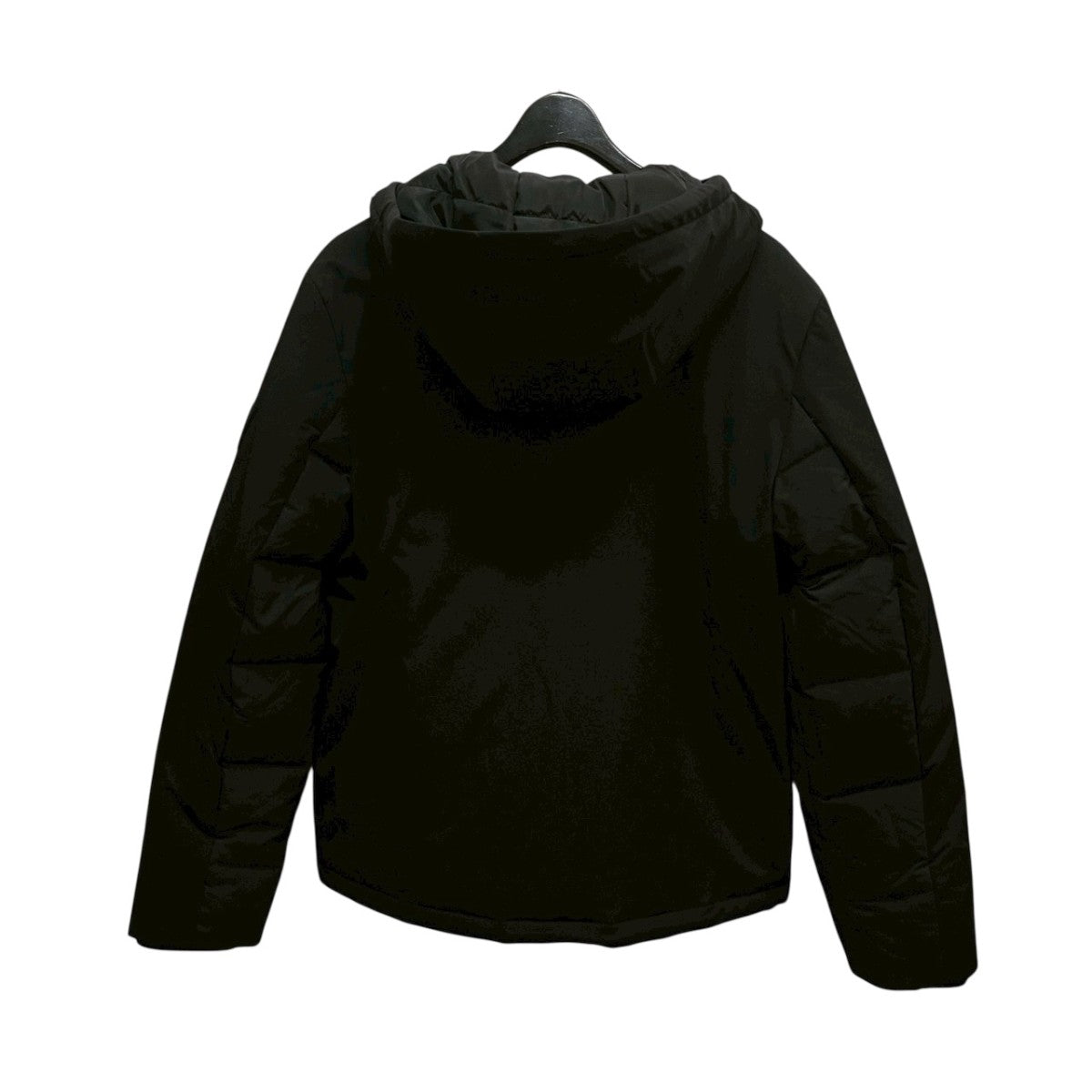 ステッチレスミックスメディアフーデッドダウンジャケット K110325