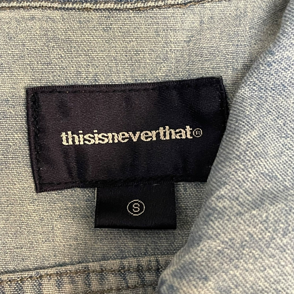 thisisneverthat 半袖シャツTN240DSHTS01 古着・中古-5枚目のアイテム画像