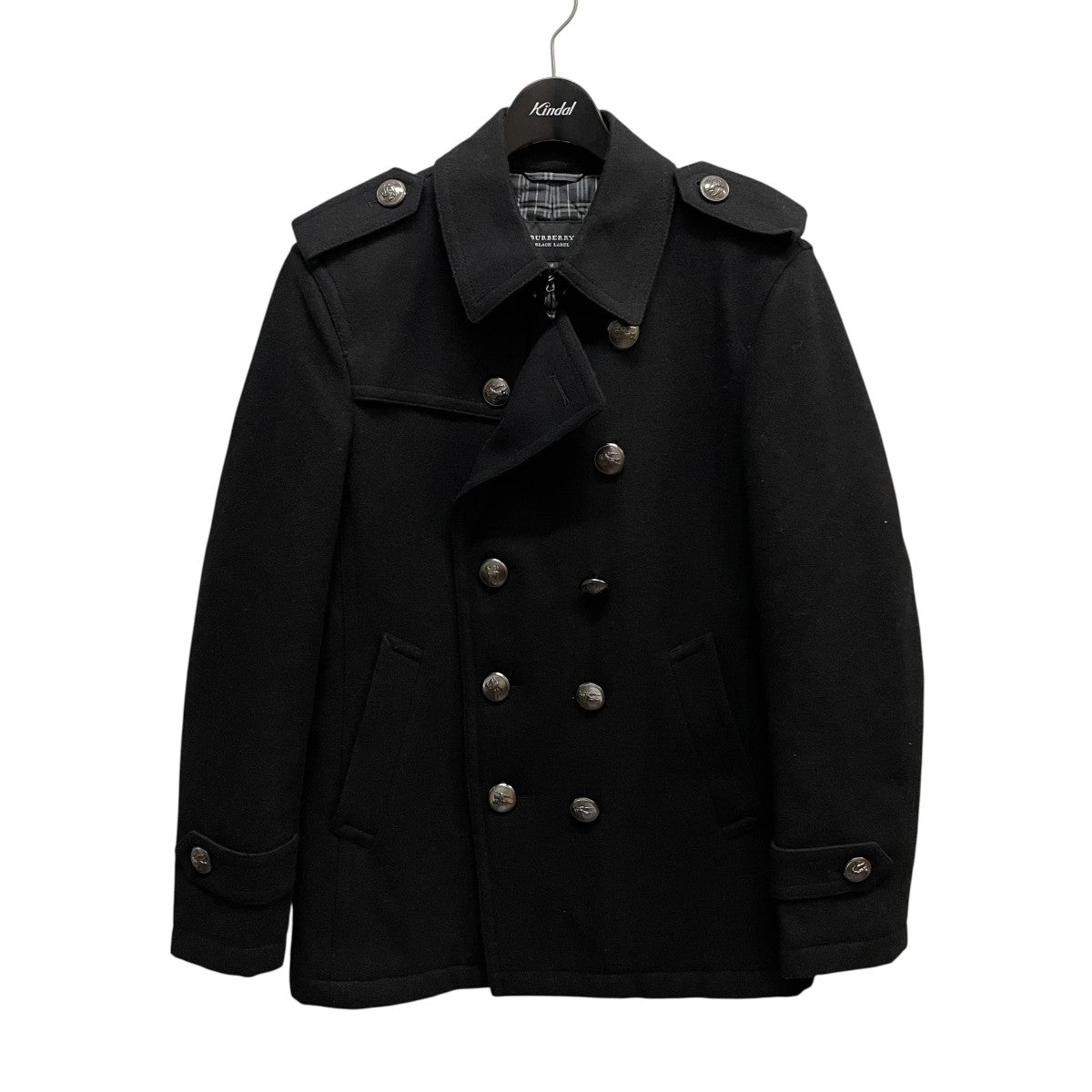 極美品　BURBERRY BLACK LABEL ナポレオンコート　XL 絶版極美品BURBERRY BLACKLABELナポレオントレンチコートL~M濃紺