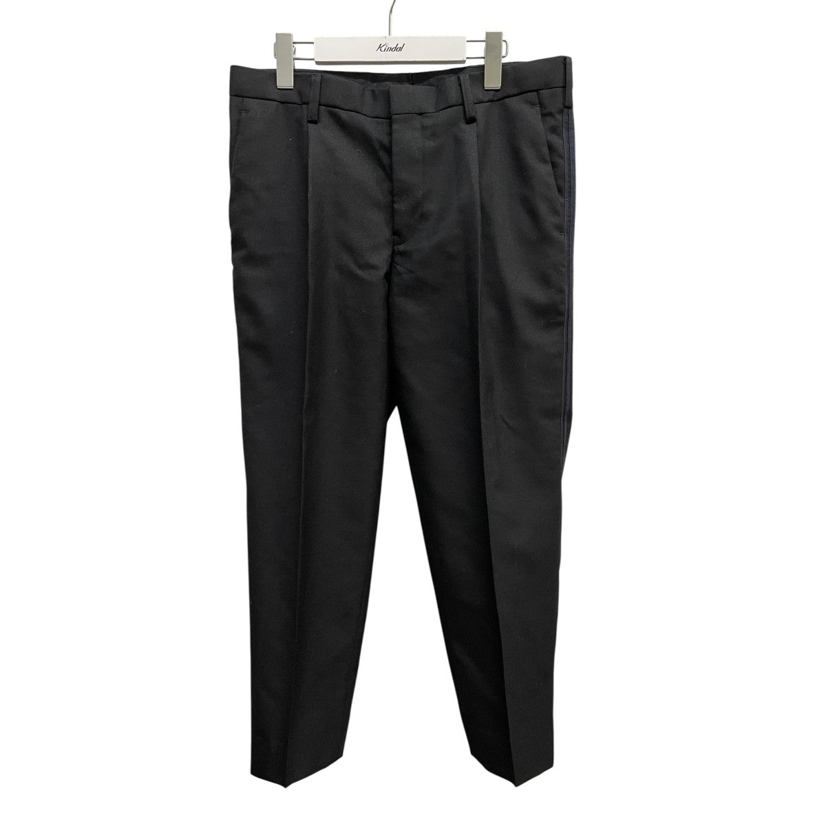 KOLOR 17AWサイドライン1タックスラックスパンツ17WCM-J11119S 古着・中古-1枚目のアイテム画像