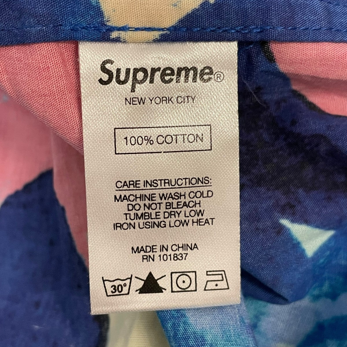 Supreme(シュプリーム) PAINTED LOGO SHIRTシャツ マルチカラー