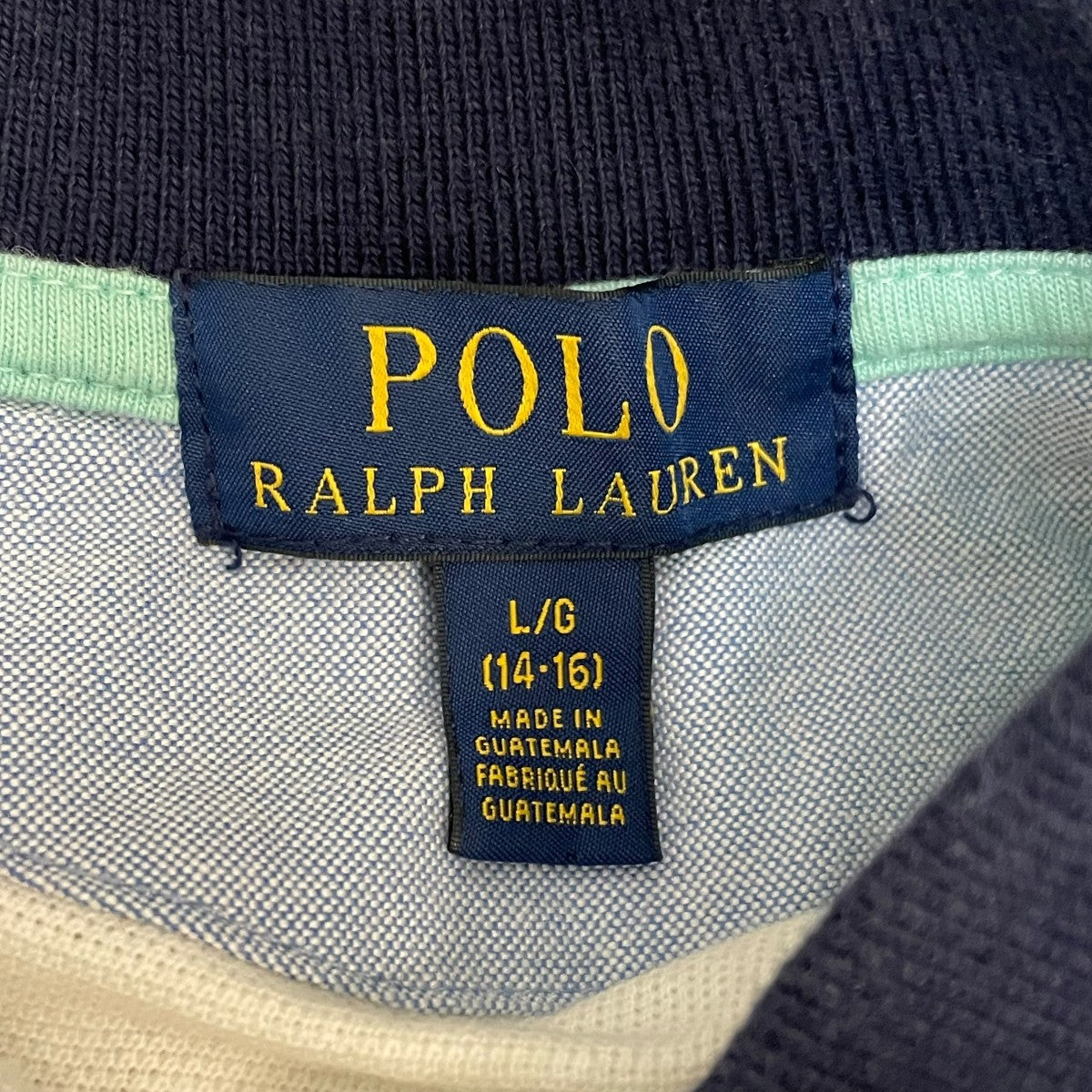 POLO RALPH LAUREN ビッグポニー半袖ポロシャツ 古着・中古-5枚目のアイテム画像