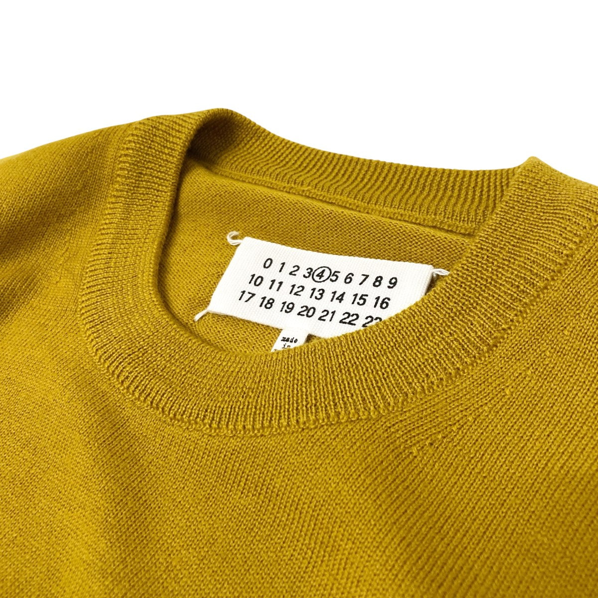 Maison margiela イエローニットセーター Maison Margiela（旧Maison Martin Margiela）（ニット/セーター