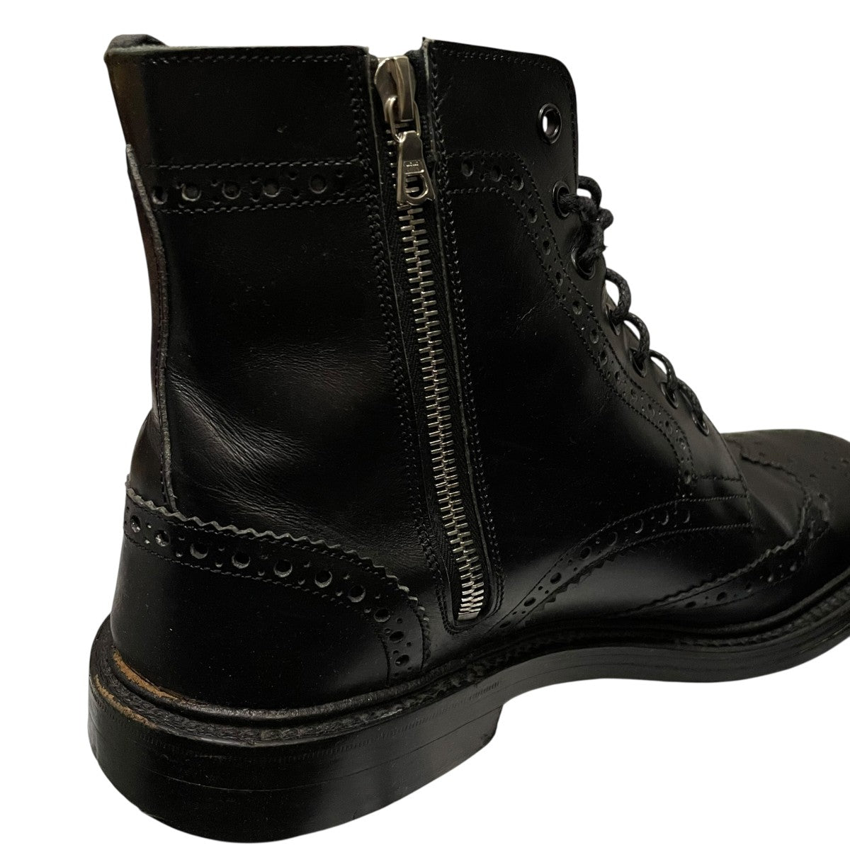 Tricker's×SOPHNET サイドジップ カントリーブーツ ブラック