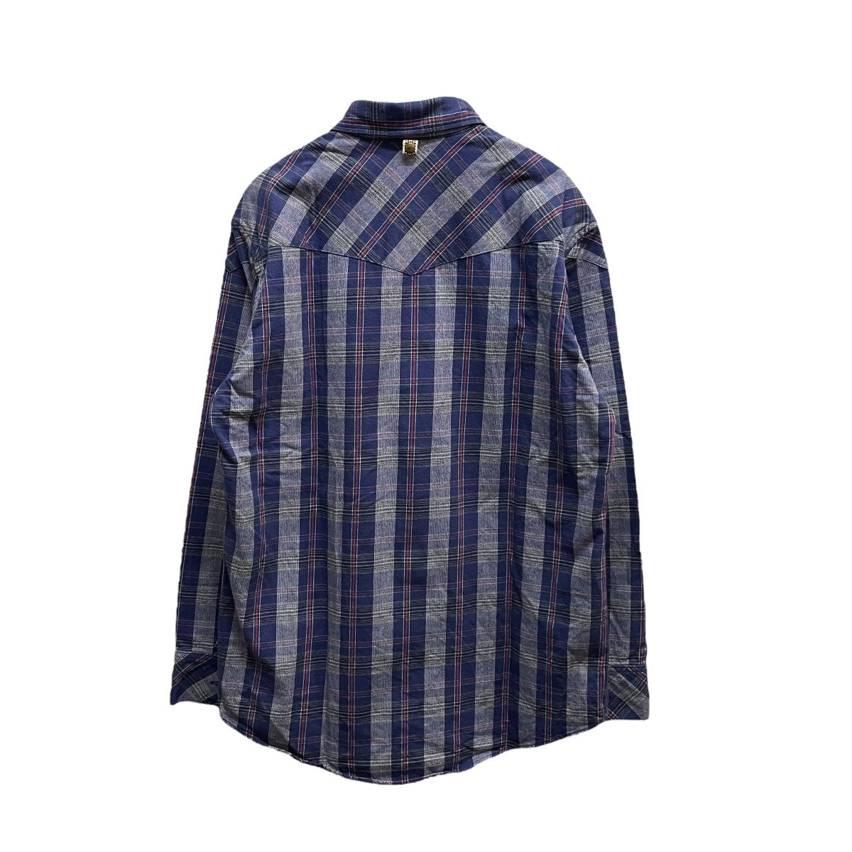 VISVIM(ビズビム) 0112205011022チェックシャツ ネイビー サイズ