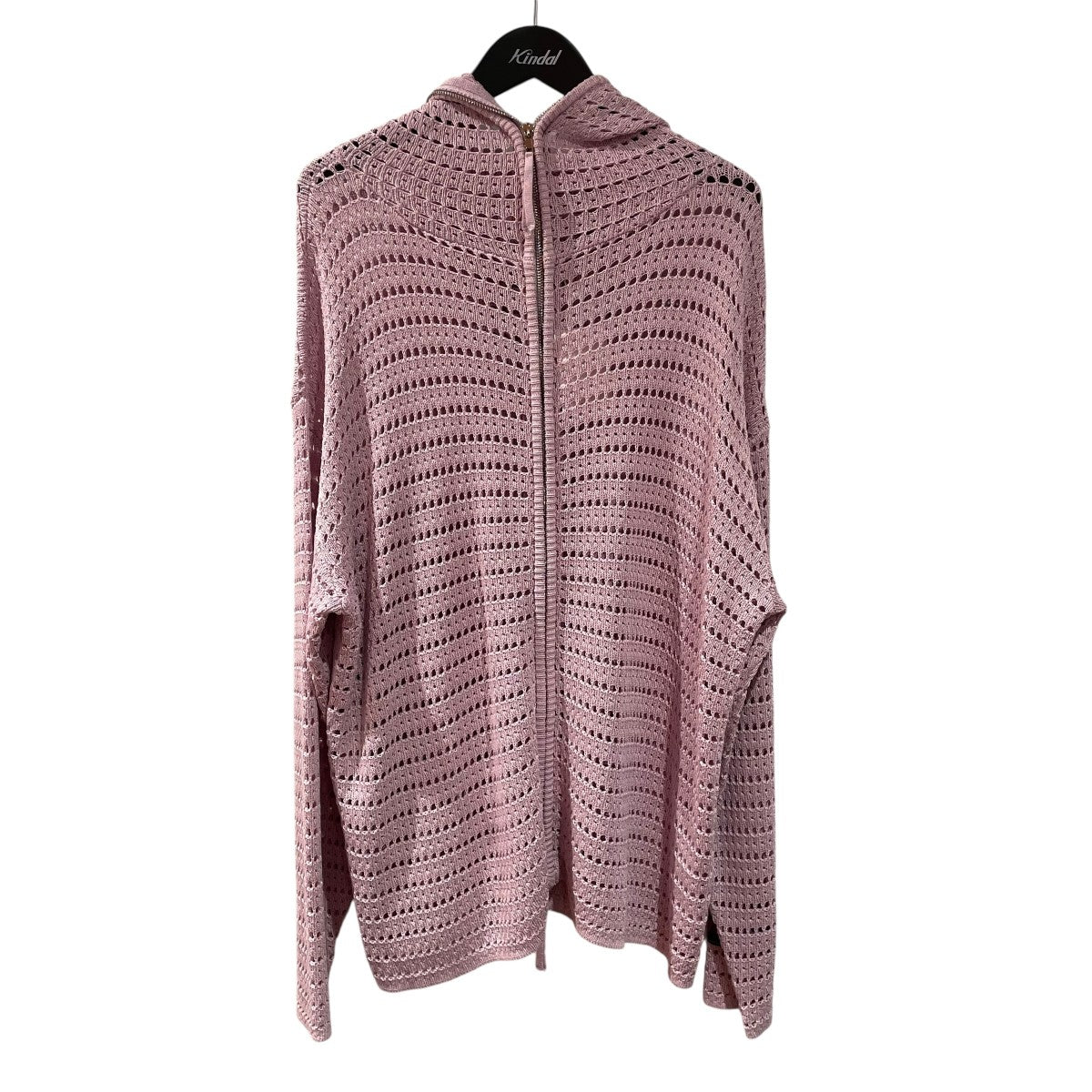 25ss-SY009 Crochet Hoodieメッシュパーカー