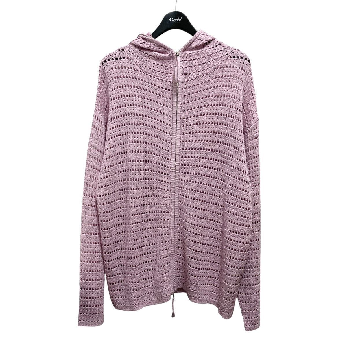 SYUMAN． Crochet Hoodieメッシュパーカー25ss SY009 古着・中古-1枚目のアイテム画像