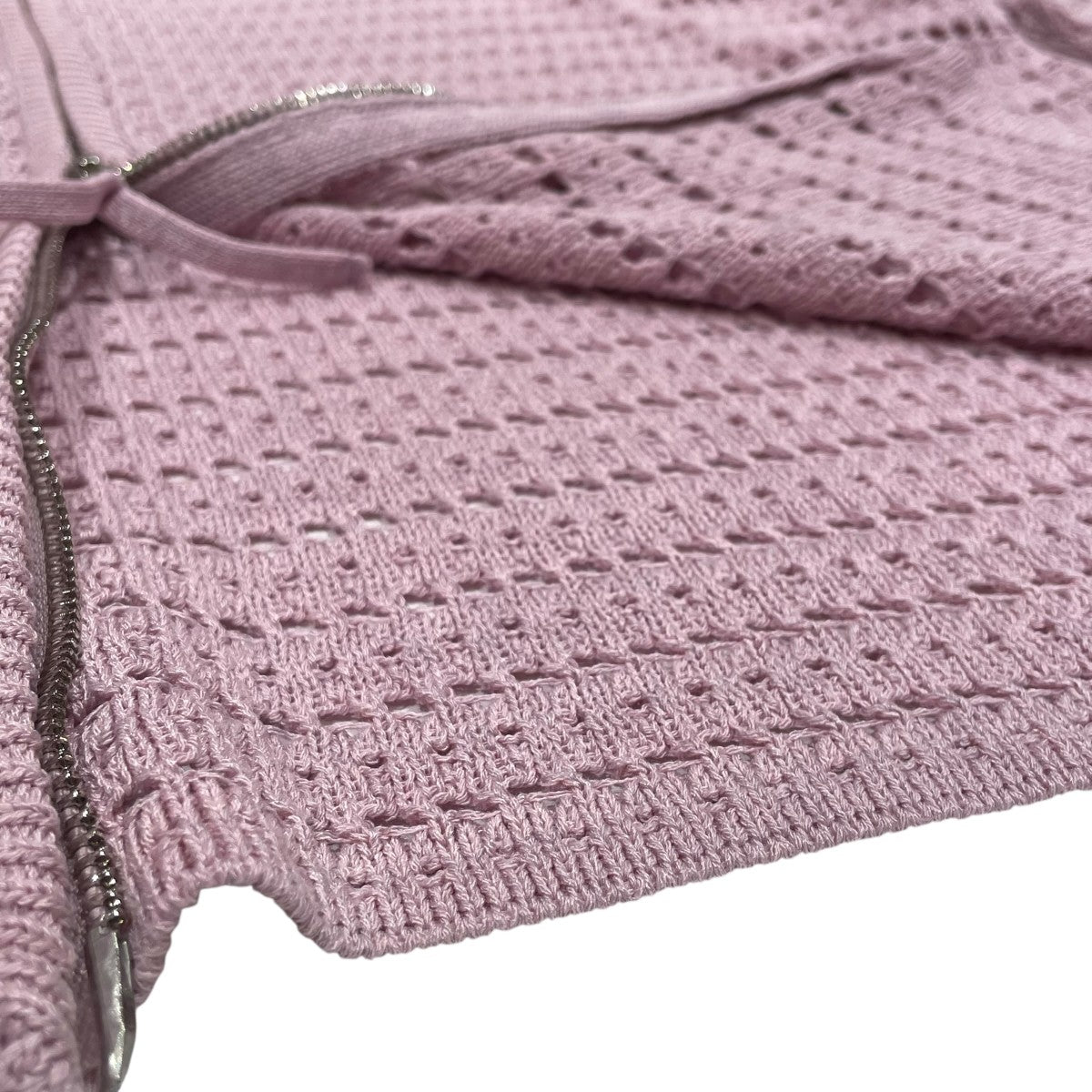 25ss-SY009 Crochet Hoodieメッシュフーディ