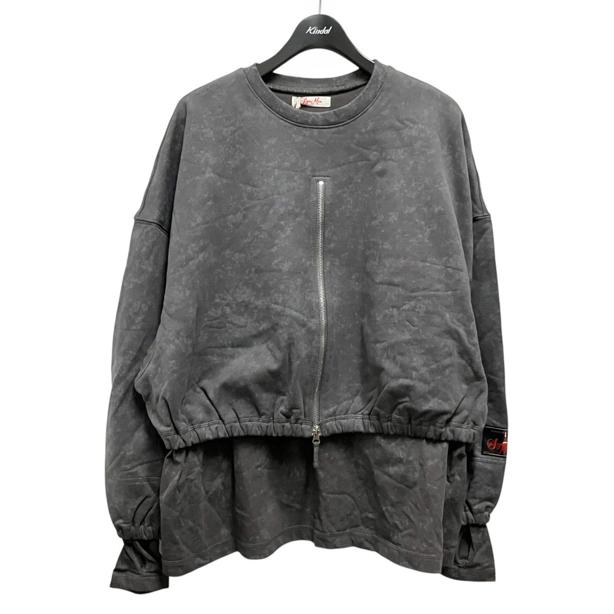 SYUMAN． Layerd Sweat-shirtsレイヤードスウェット24aw SY004 古着・中古-1枚目のアイテム画像