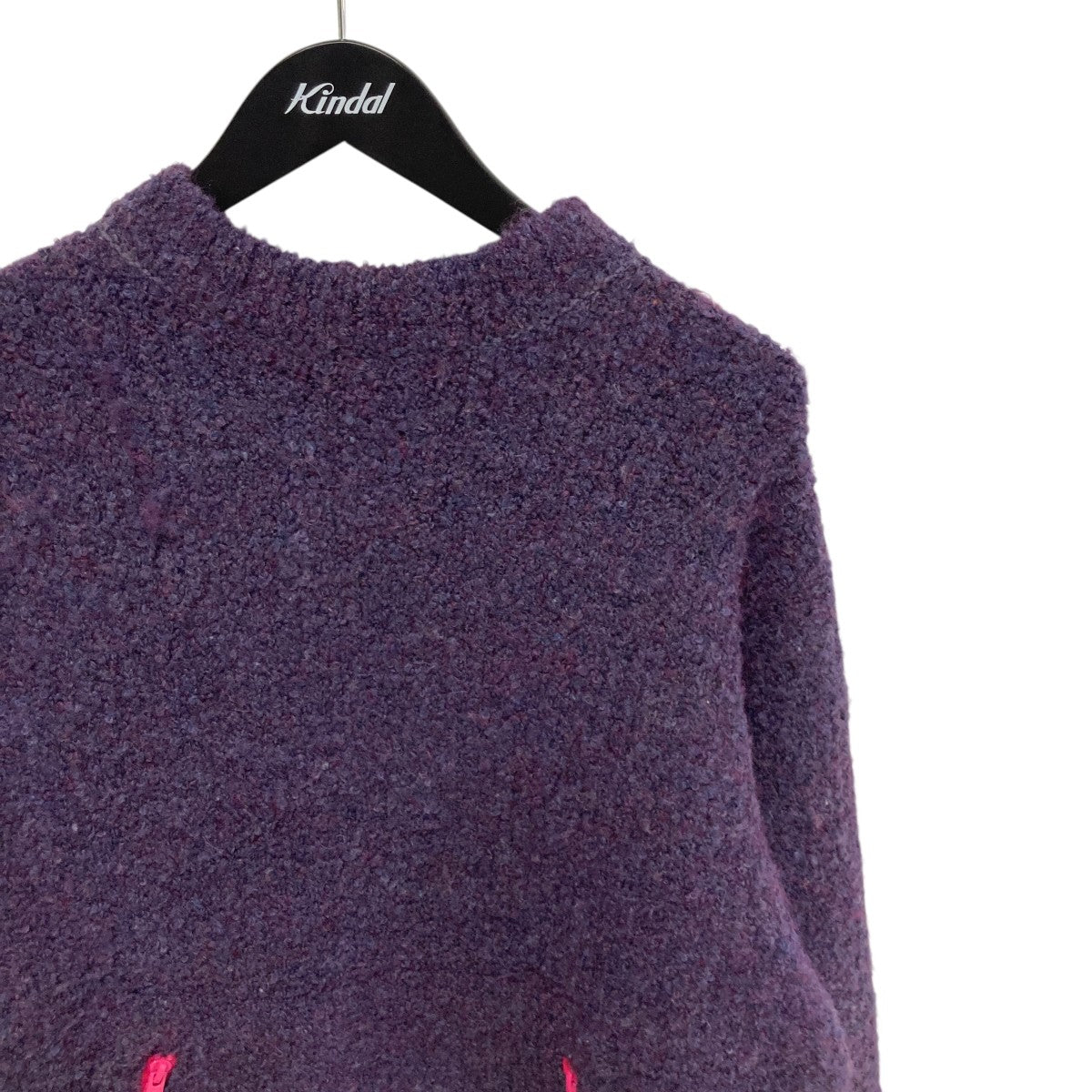 Fleece Knit pull overフリースジャケット24aw-SY014