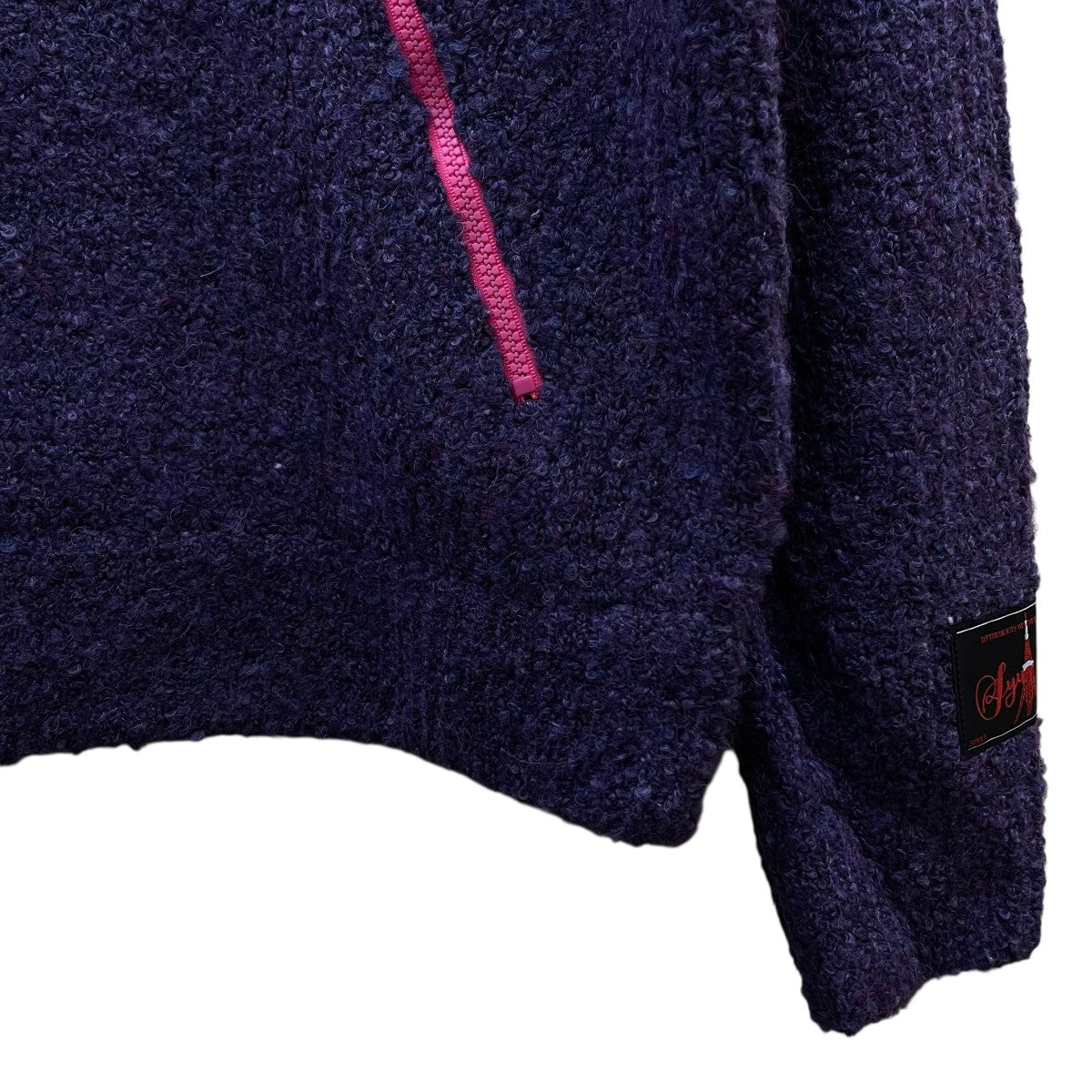 24aw-SY014 Fleece Knit pull overフリースジャケット
