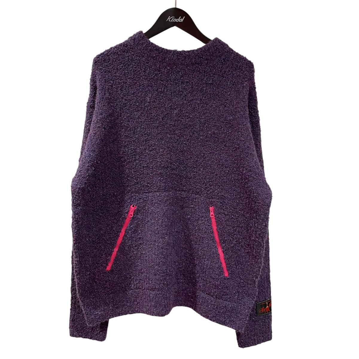 SYUMAN． 24aw-SY014 Fleece Knit pull overフリースジャケット 古着・中古-1枚目のアイテム画像