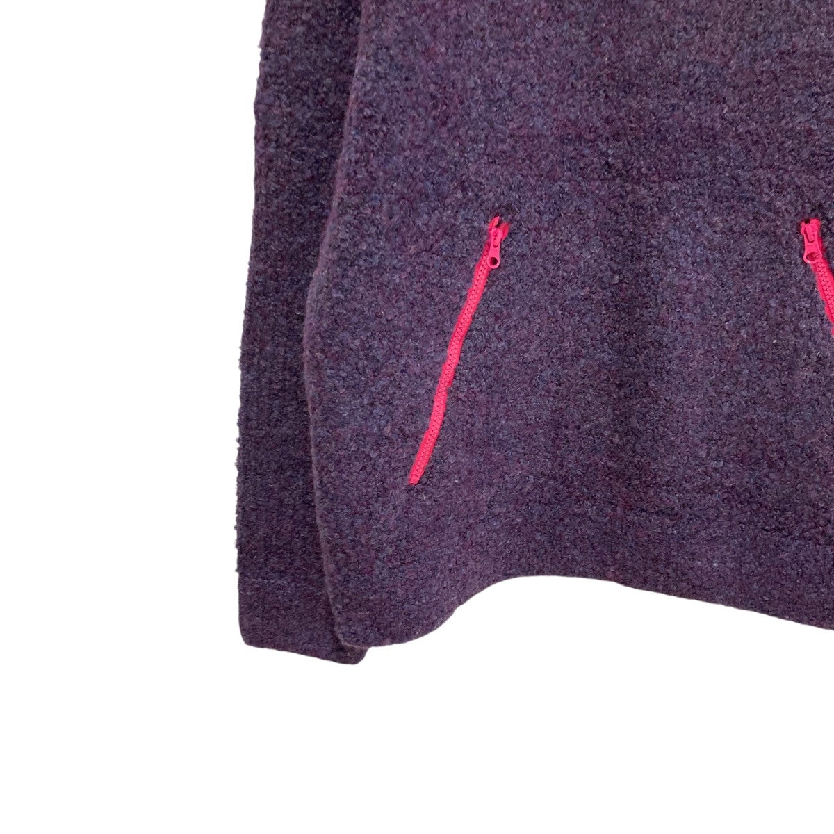 Fleece Knit pull overフリースジャケット24aw-SY014
