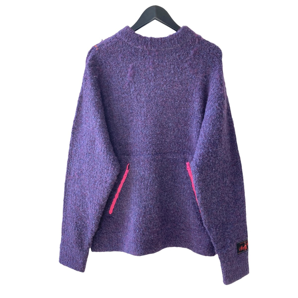 24awFleece Knit pull overニットセーターSY014
