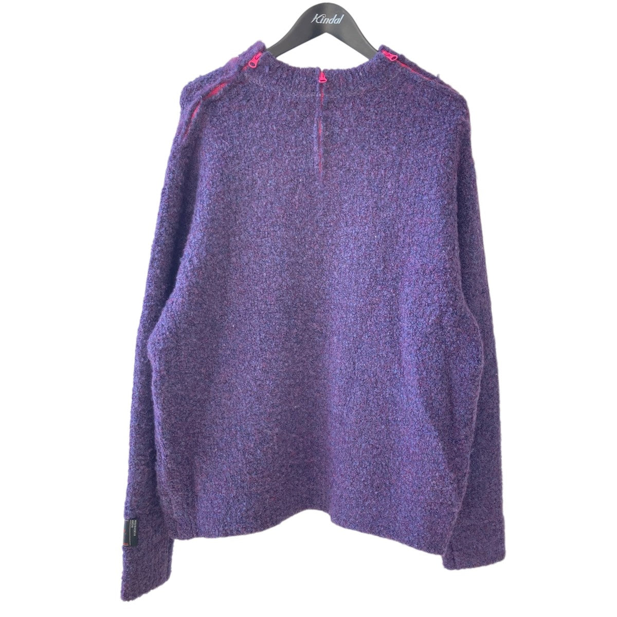 24awFleece Knit pull overニットセーターSY014