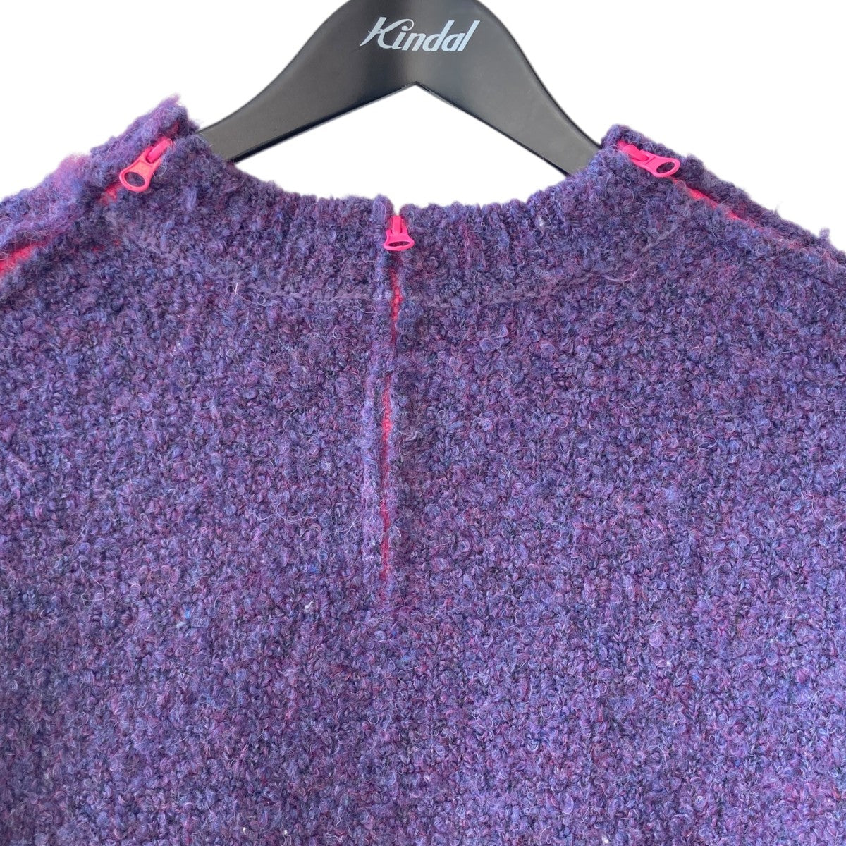 24awFleece Knit pull overニットセーターSY014