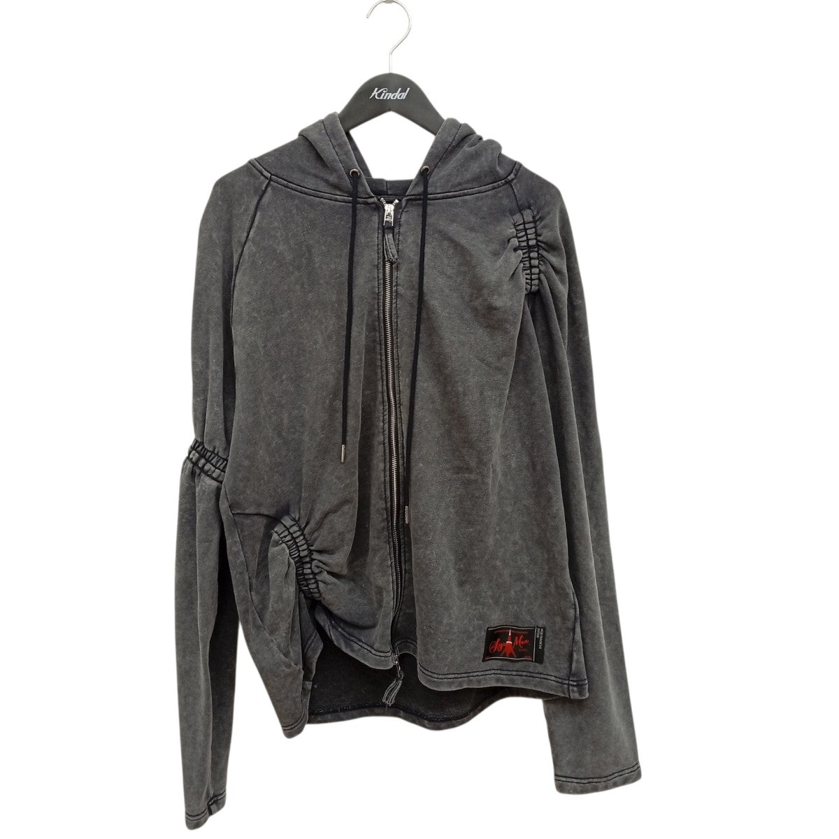25ss-SY007 Wave gather Acid Hoodieパーカー