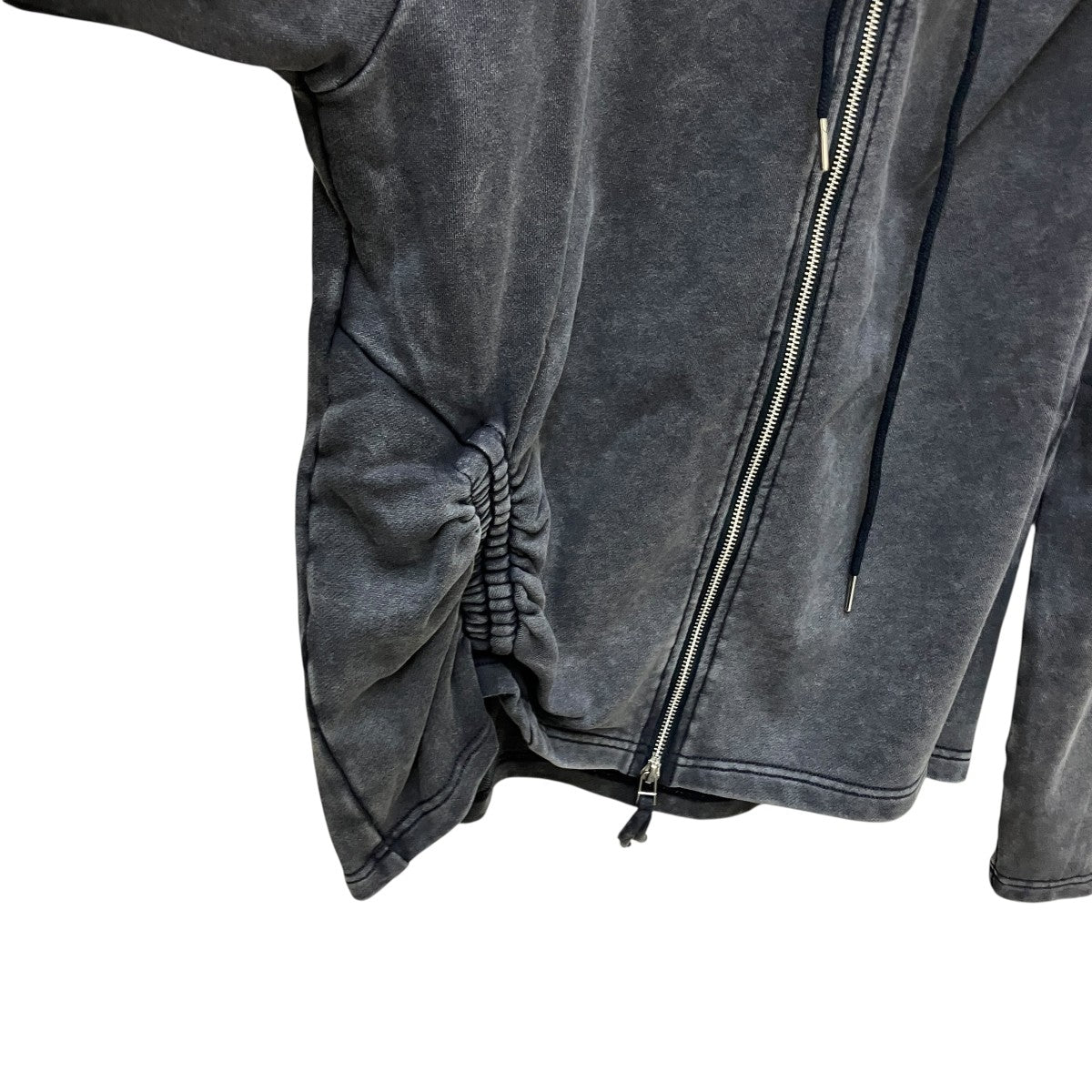 SYUMAN. 25SS フーディー SYUMAN．(シュウマン) 25ss-SY007 Wave gather Acid Hoodie