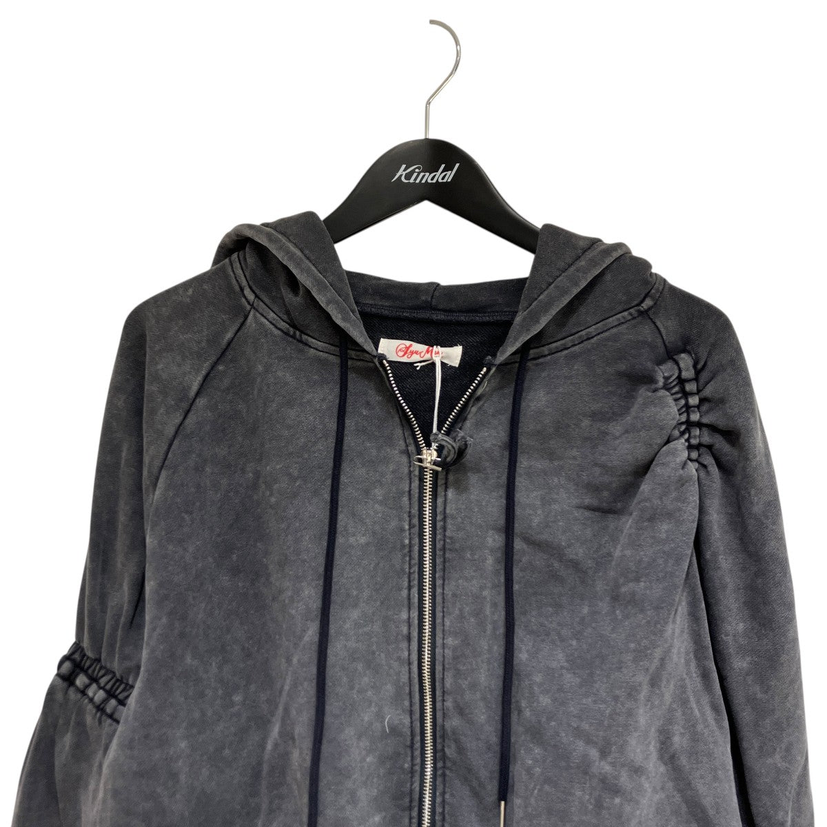 SYUMAN． 25ss-SY007 Wave gather Acid Hoodie長袖パーカー 古着・中古-3枚目のアイテム画像