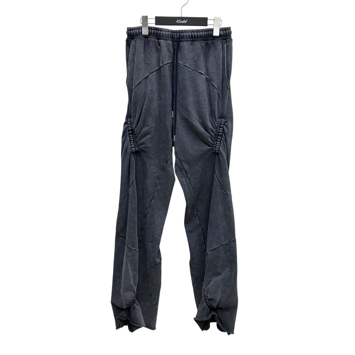 SYUMAN． 25ss-SY018 Wave gather Acid trousersスウェットパンツ 古着・中古-1枚目のアイテム画像