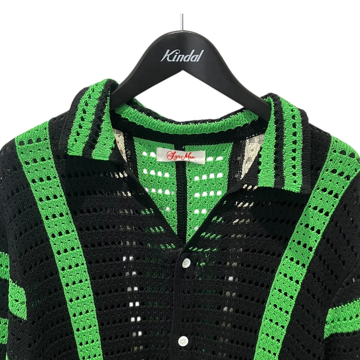 YO24SS-08 crochet short sleeve半袖シャツ