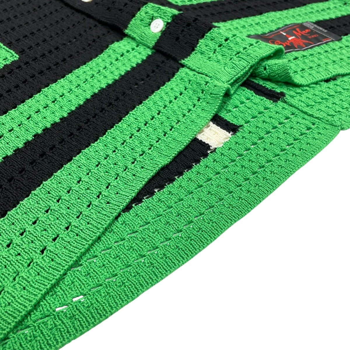 SYUMAN． YO24SS-08 crochet short sleeve半袖シャツ 古着・中古-5枚目のアイテム画像